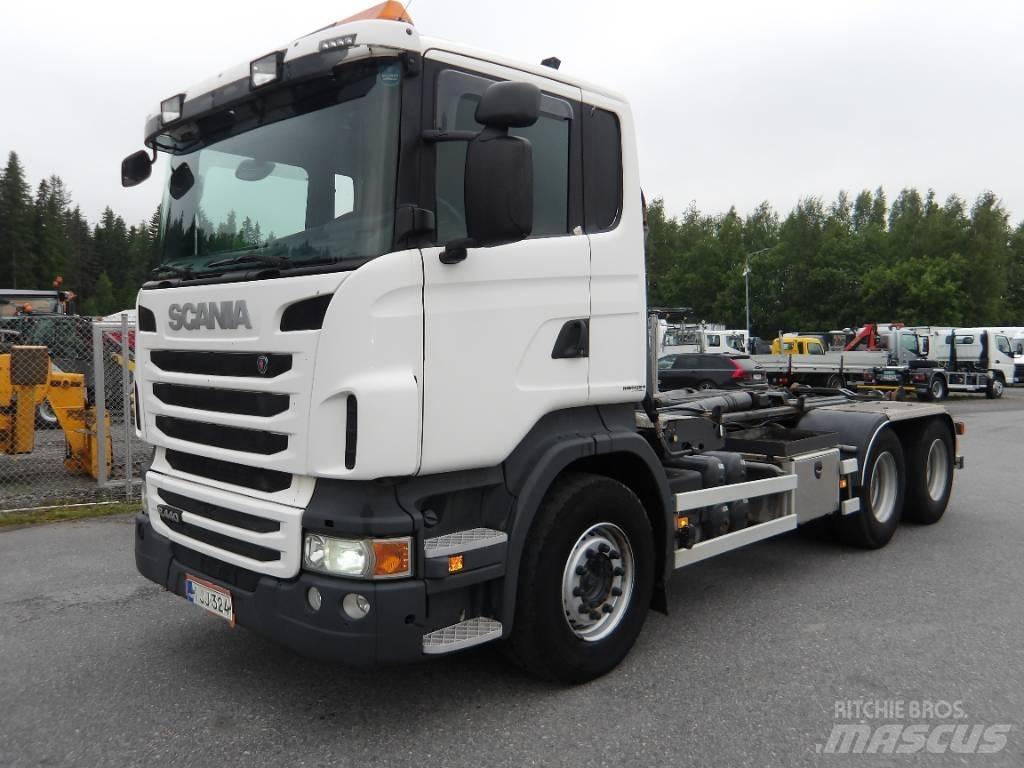 Scania R 440 6x4 Hákový nosič kontejnerů