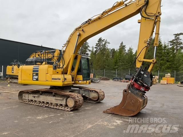 Komatsu PC240 Pásová rýpadla