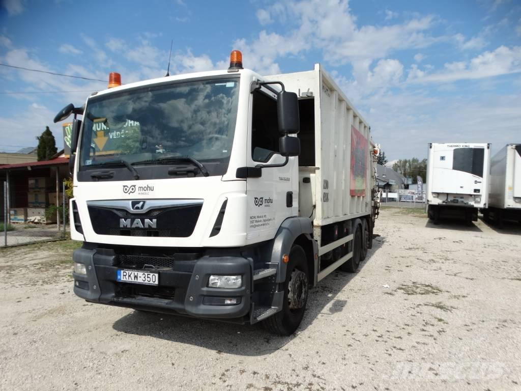 MAN 26.320 6x2-4 BL Popelářské vozy