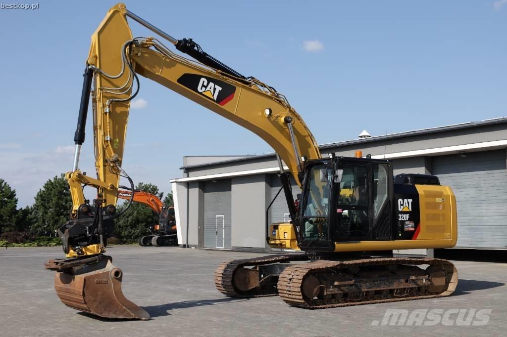 CAT 320 FL Pásová rýpadla