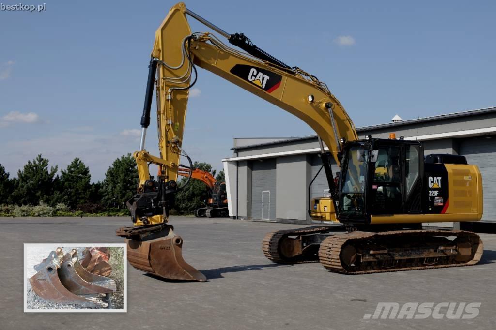 CAT 320 FL Pásová rýpadla