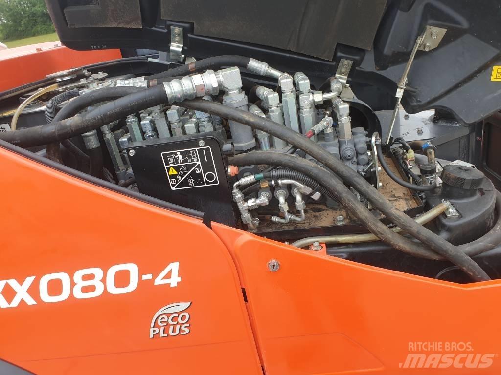 Kubota KX 080-4 Midi rýpadla 7t - 12t
