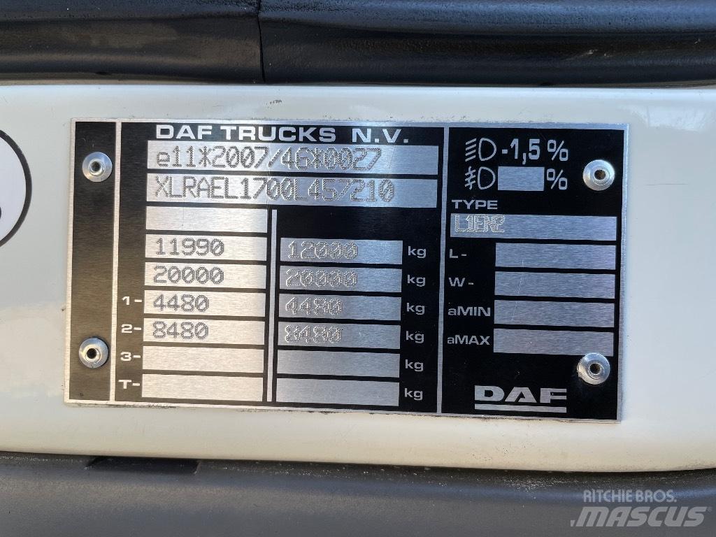 DAF LF220 Skříňová nástavba