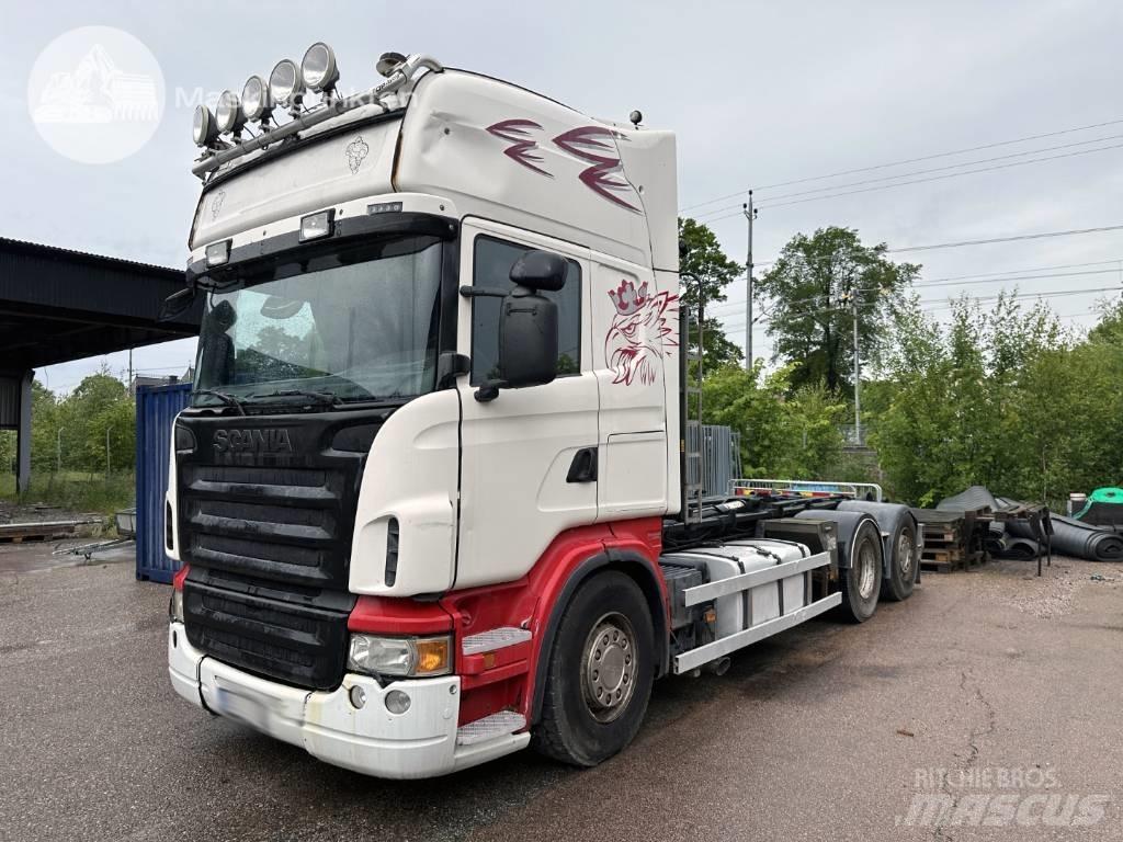 Scania R 480 LB Hákový nosič kontejnerů