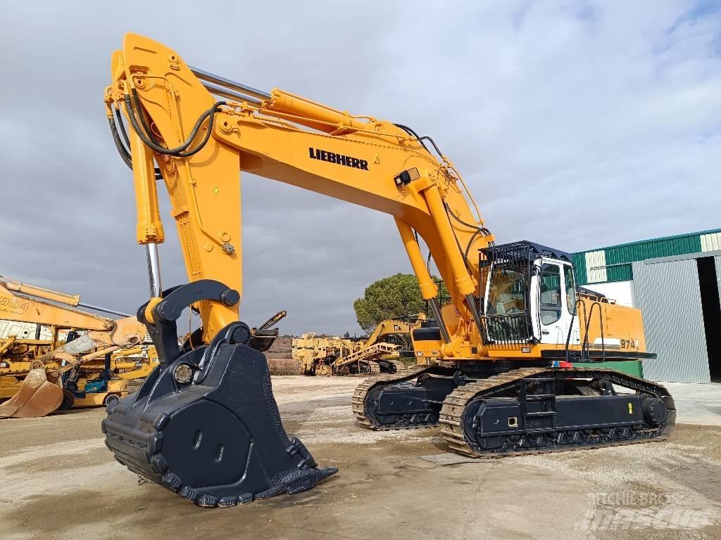 Liebherr R974C Pásová rýpadla