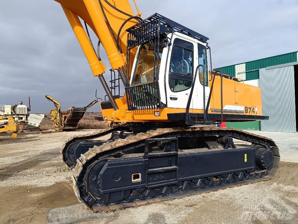 Liebherr R974C Pásová rýpadla