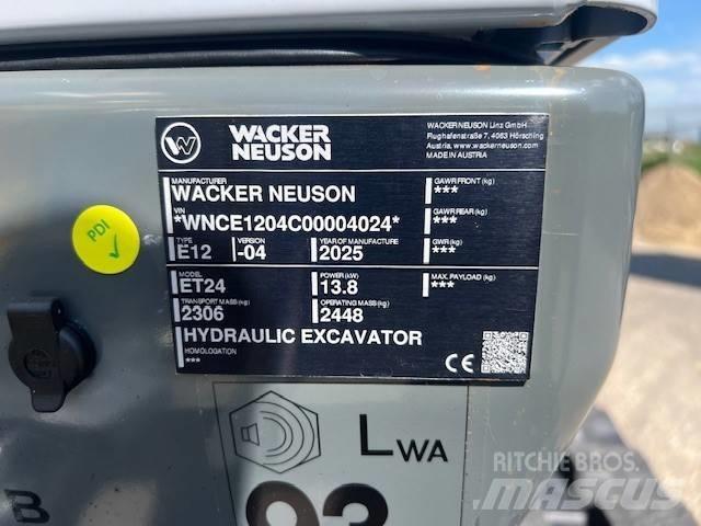 Wacker Neuson ET 24 Pásová rýpadla