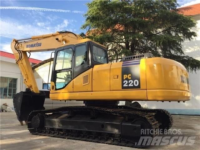 Komatsu pc220-7 Pásová rýpadla