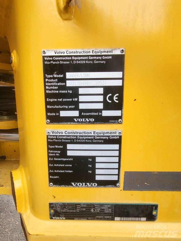 Volvo L 50 H Kolové nakladače