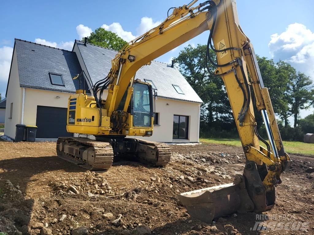 Komatsu PC 138 US-10 Pásová rýpadla