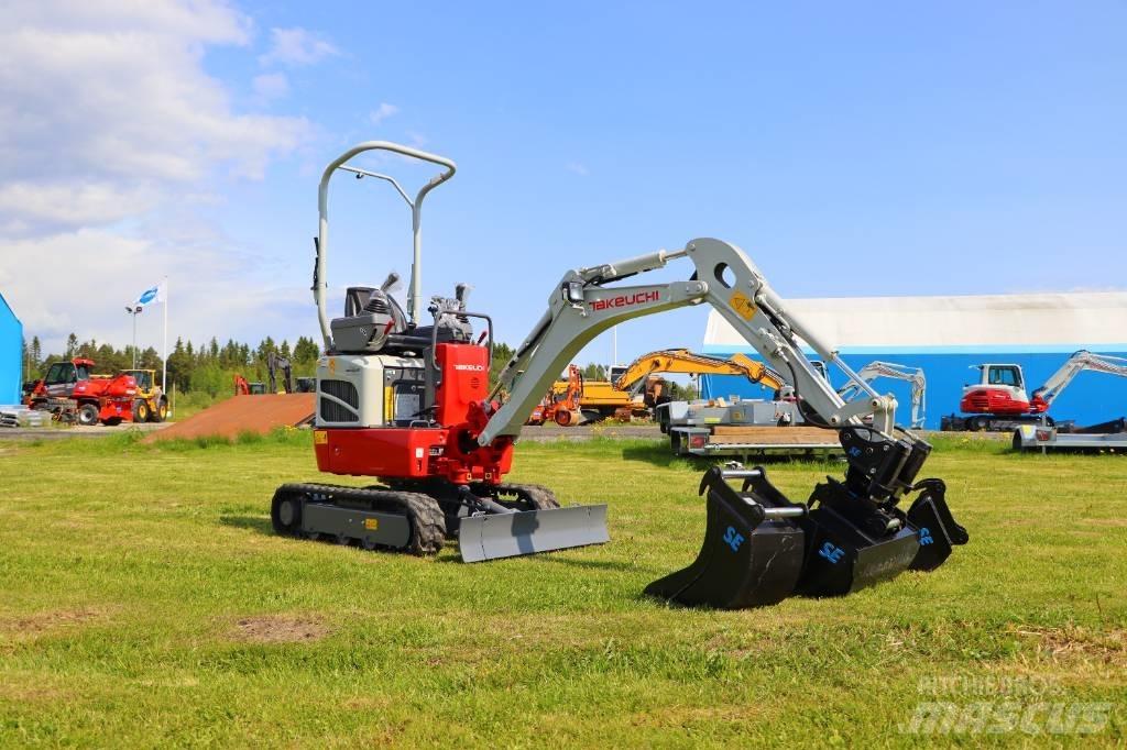 Takeuchi TB210R Mini rýpadla < 7t