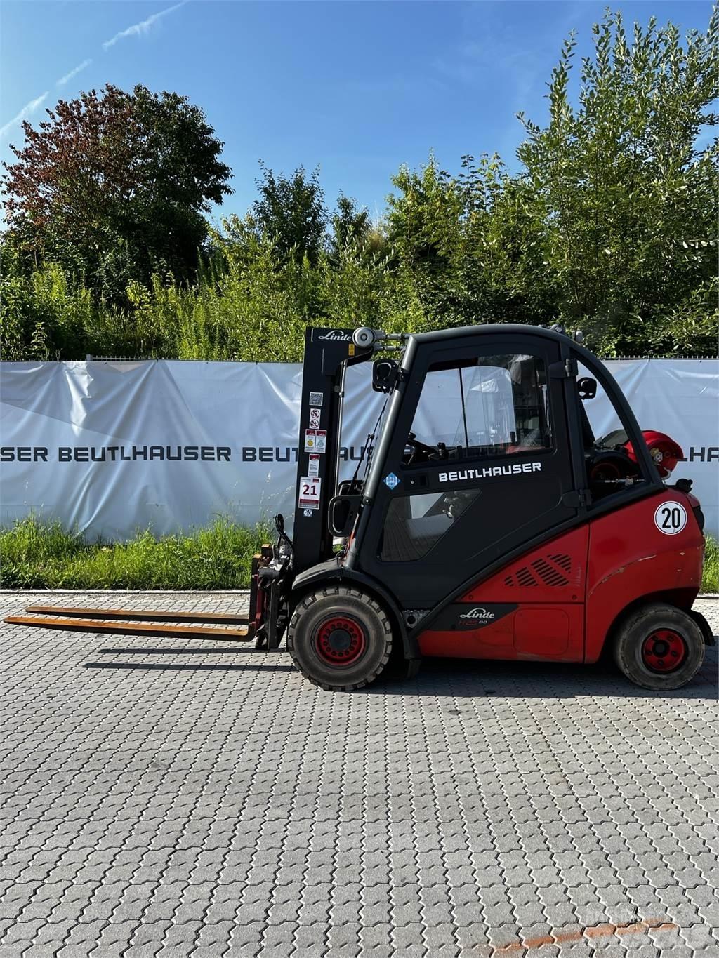 Linde H25T/600 LPG vozíky