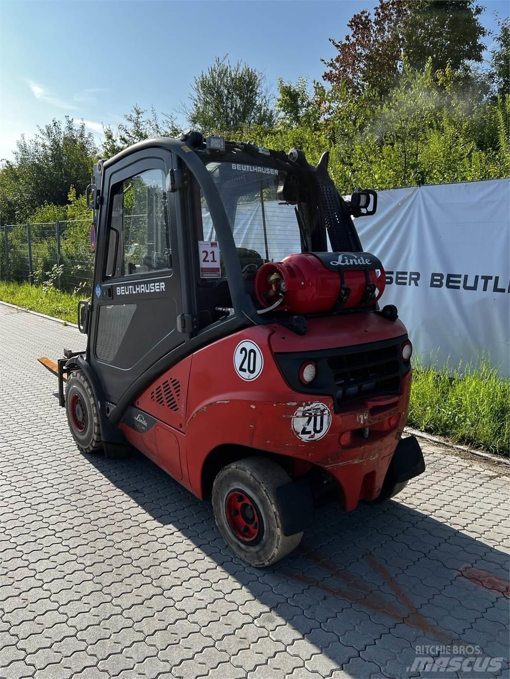 Linde H25T/600 LPG vozíky