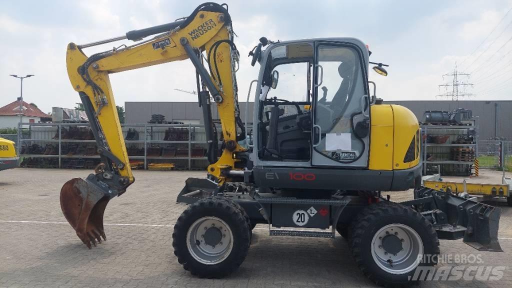 Wacker Neuson EW100 Kolová rýpadla