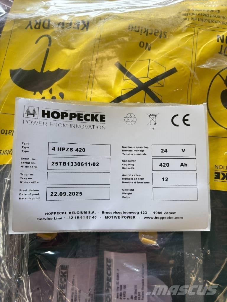 Hoppecke 4HPZS420 Baterie