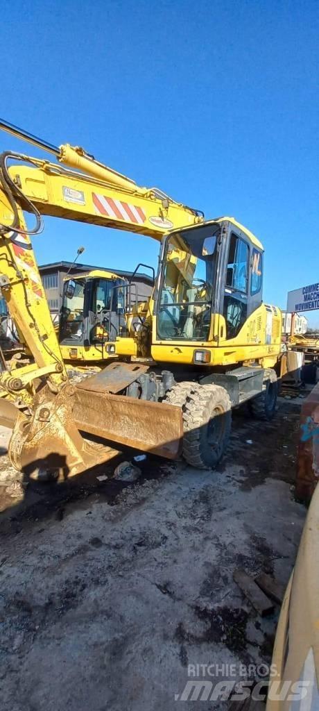 Komatsu PW 160-7 Kolová rýpadla