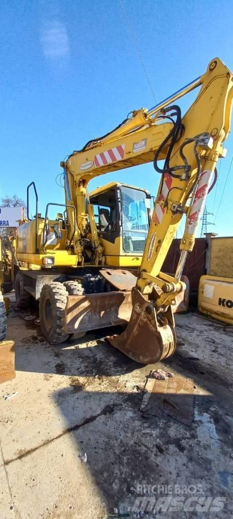 Komatsu PW 160-7 Kolová rýpadla