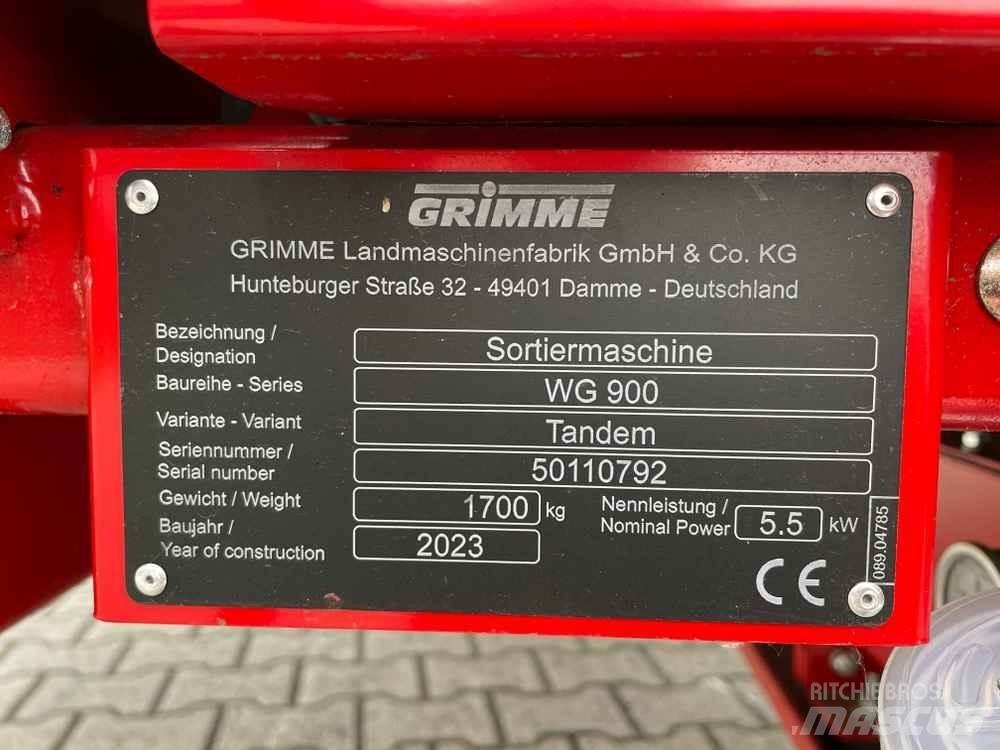 Grimme WG 900 Třídicí zařízení