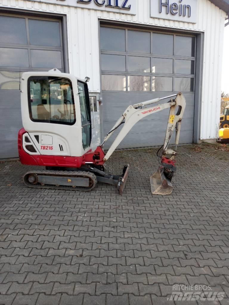 Takeuchi TB 216 Mini rýpadla < 7t