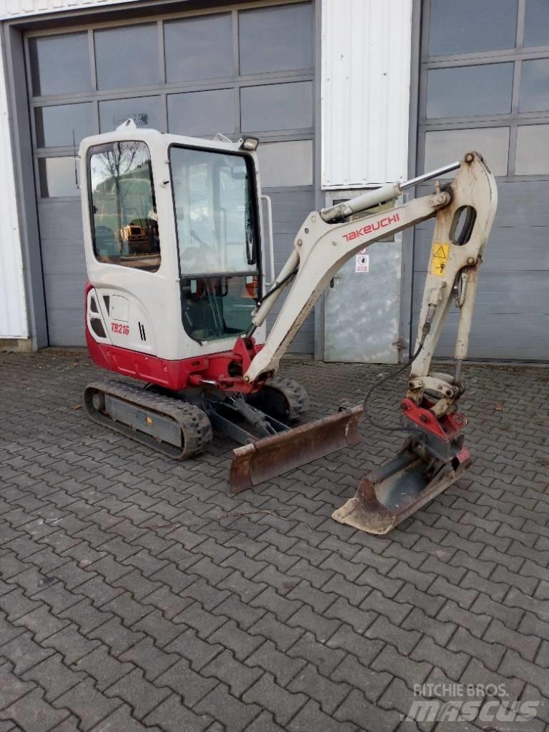 Takeuchi TB 216 Mini rýpadla < 7t
