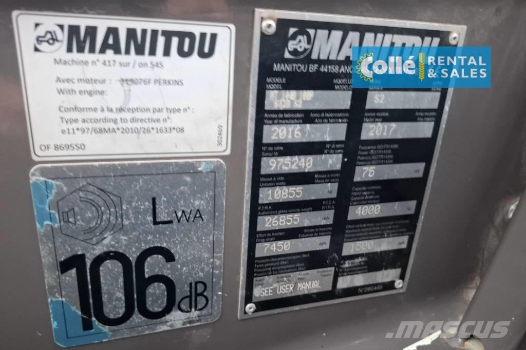 Manitou MT 1440 | 2016 Teleskopické manipulátory