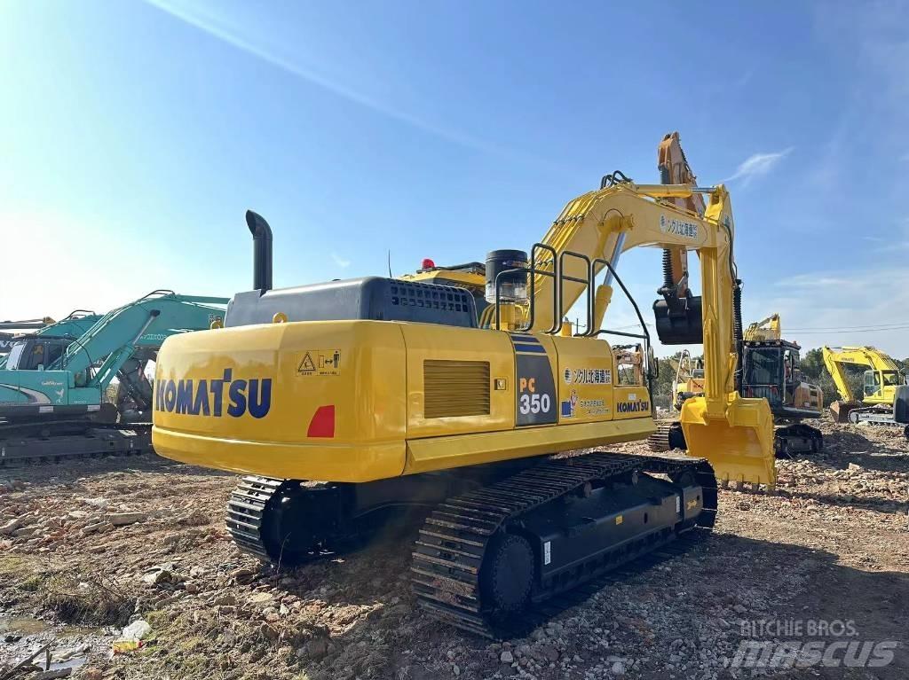 Komatsu PC 350 Pásová rýpadla