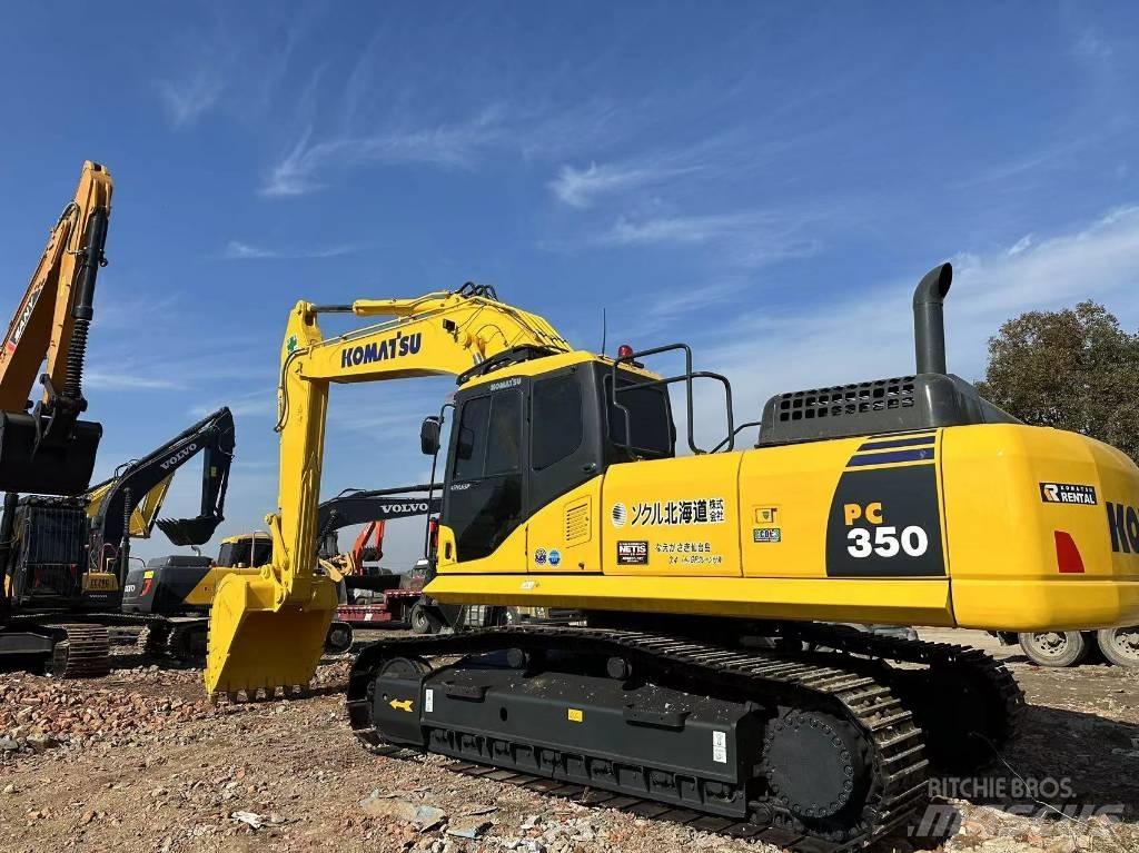 Komatsu PC 350 Pásová rýpadla