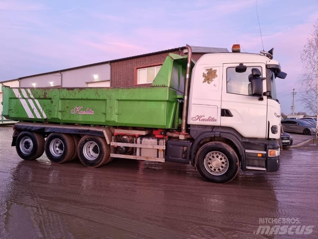 Scania R 480 8X4 Ramenové nosiče kontejnerů