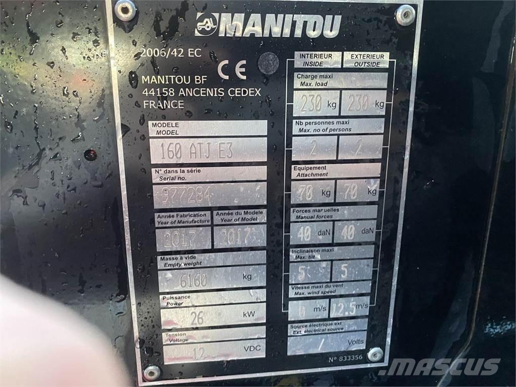 Manitou 160ATJ RC Kloubové plošiny