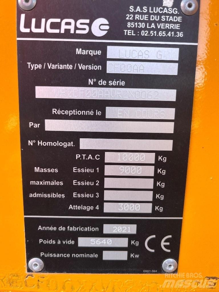 Lucas Square 278 Drtiče a řezače balíků