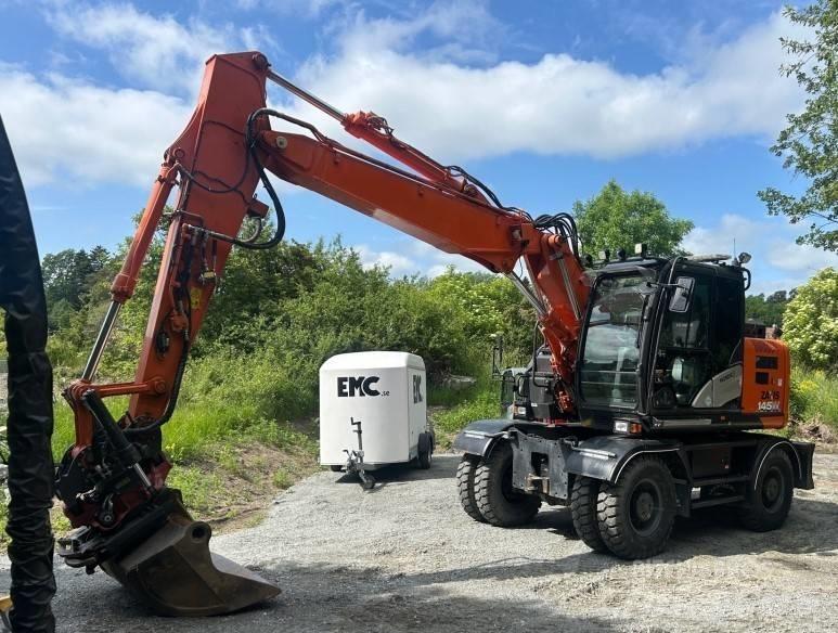 Hitachi ZX 145 W-6 Kolová rýpadla