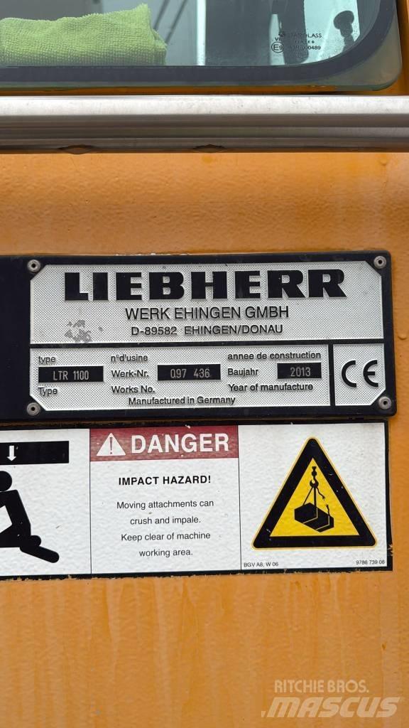 Liebherr LTR1100 Pásové jeřáby