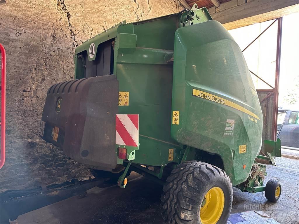 John Deere V461M Lis na válcové balíky