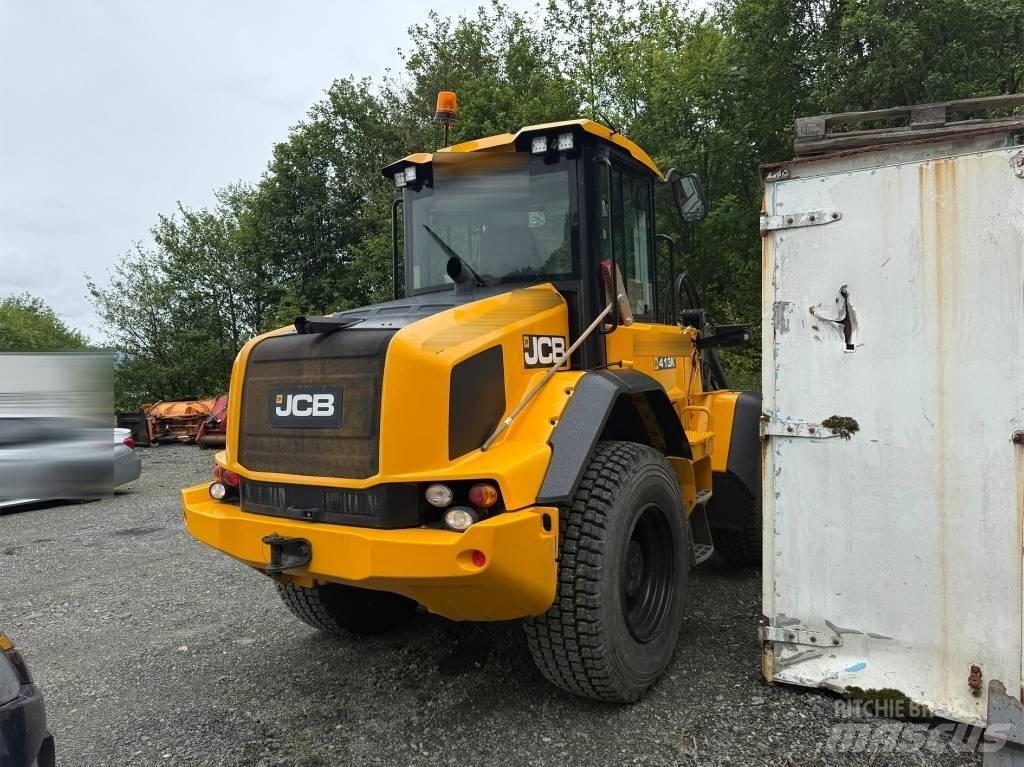 JCB 413K Kolové nakladače