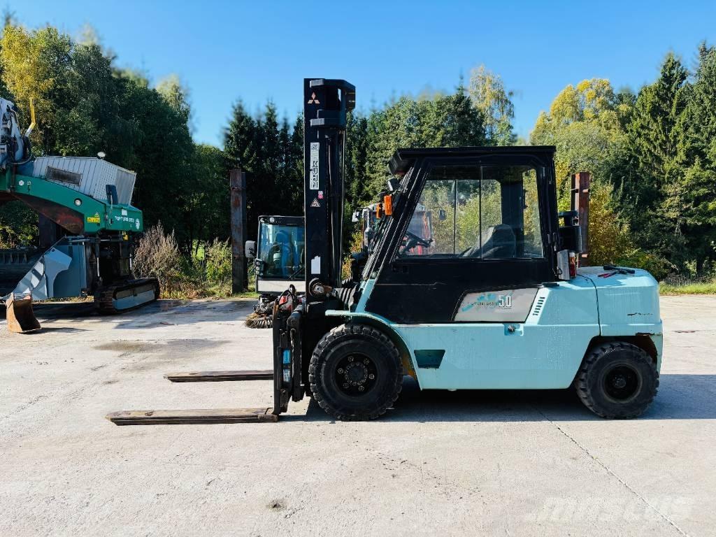 Mitsubishi FD500 Dieselové vozíky