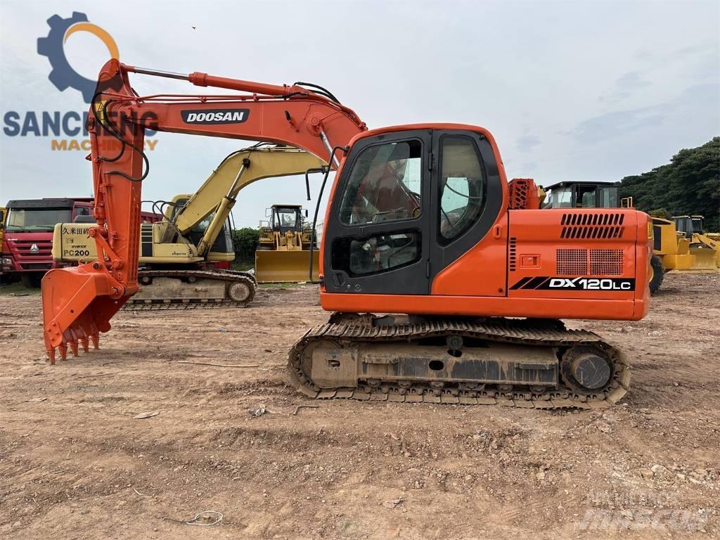Doosan DX 120 Midi rýpadla 7t - 12t