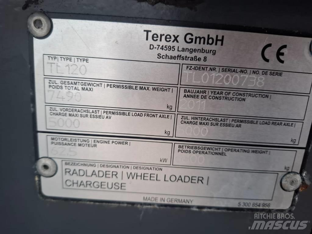 Terex TL 120 Kolové nakladače