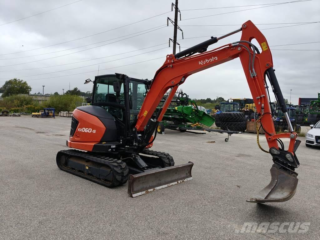 Kubota KX 060-5 Mini rýpadla < 7t