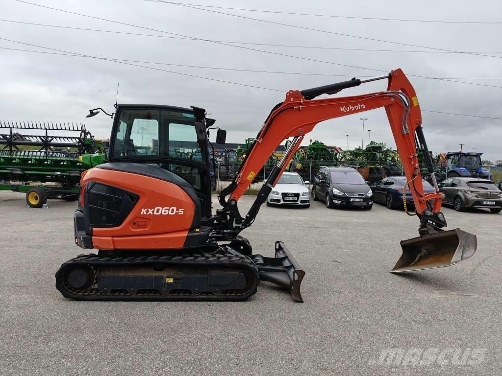 Kubota KX 060-5 Mini rýpadla < 7t