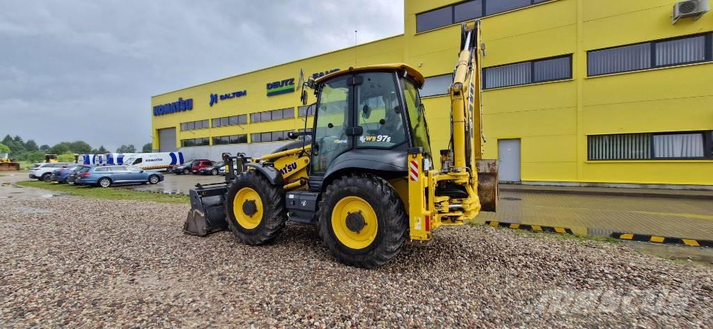 Komatsu WB 97 R-8 Rýpadlo-nakladače