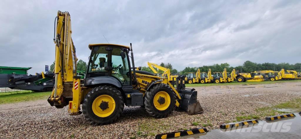 Komatsu WB 97 R-8 Rýpadlo-nakladače