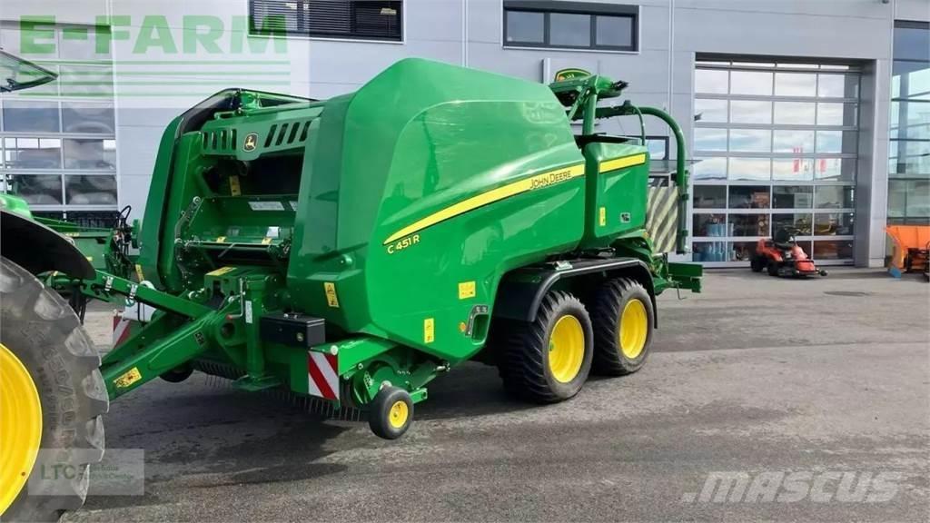 John Deere c451r Lis na hranaté balíky