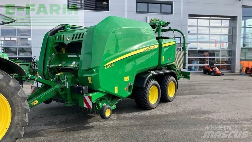 John Deere c451r Lis na hranaté balíky