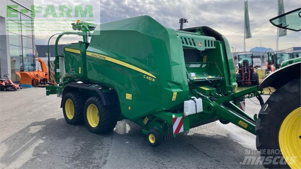 John Deere c451r Lis na hranaté balíky