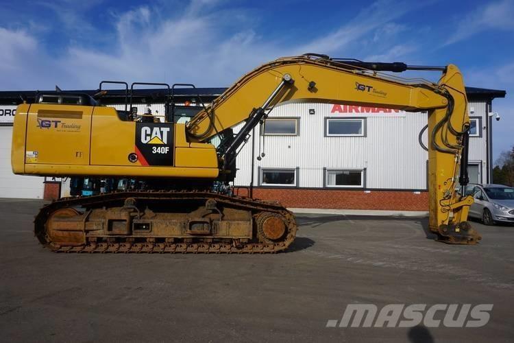 CAT 340 Pásová rýpadla