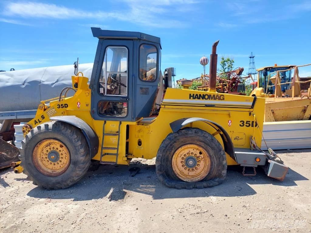 Hanomag 35D Kolové nakladače