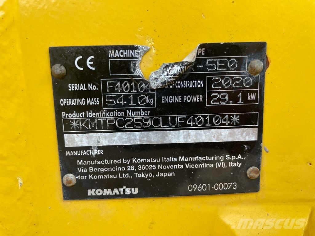 Komatsu PC 55 MR-5E0 Mini rýpadla < 7t