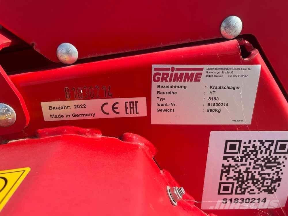 Grimme HT 200 Bramborové kombajny / sklízeče