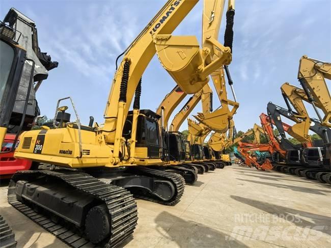 Komatsu PC 300-8 Pásová rýpadla