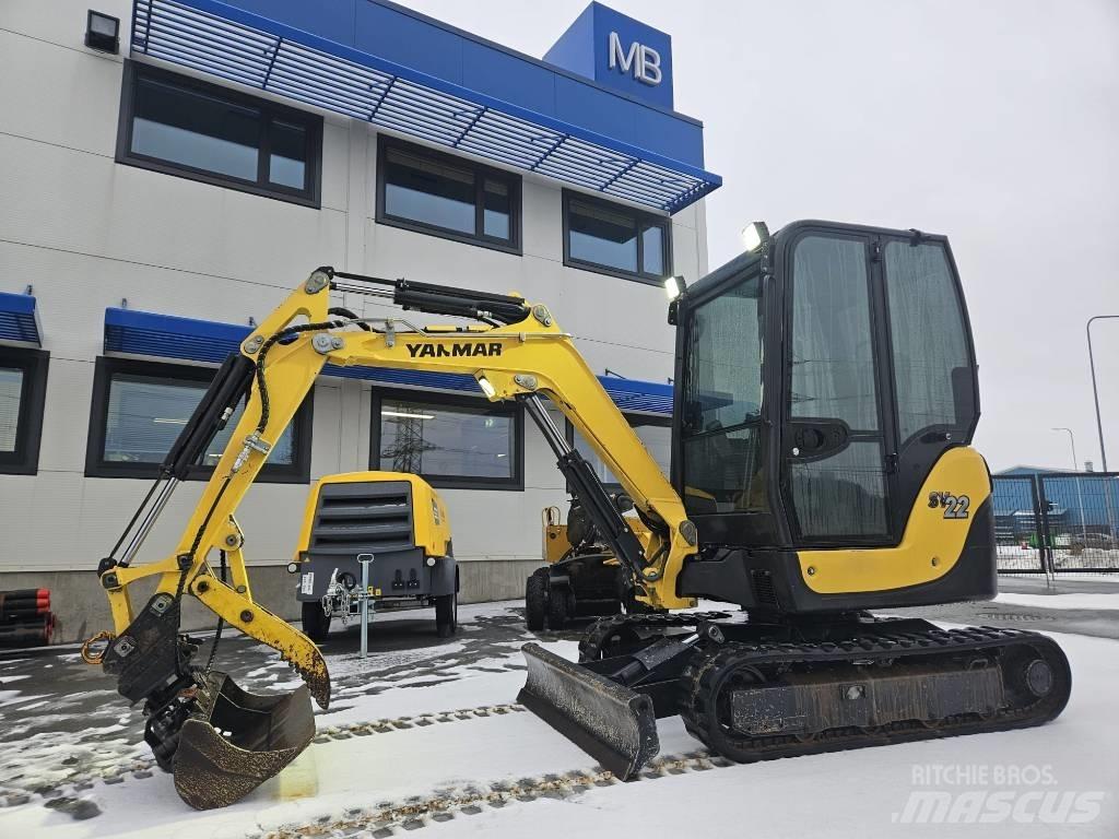Yanmar SV22 Mini rýpadla < 7t